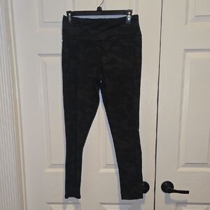 Black Camouflage Leggings
